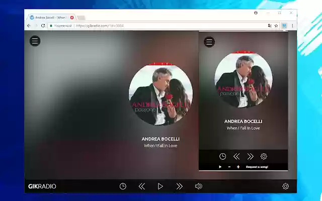 GIKRadio from Chrome web store to be run with OffiDocs Chromium online GIKRadio from Chrome web store to be run with OffiDocs Chromium online