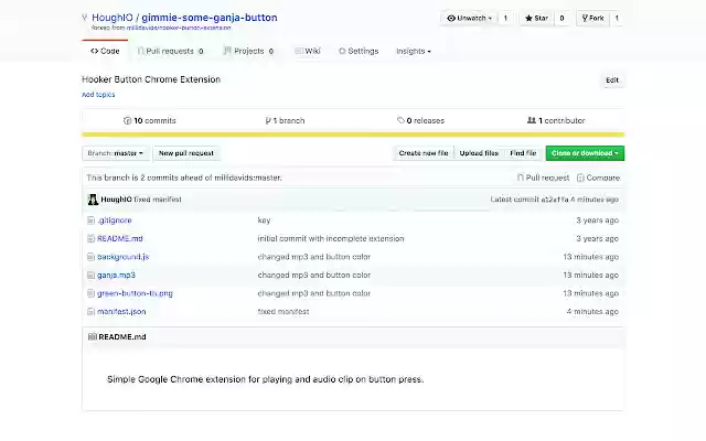 Gimmie Some Ganja Button from Chrome web store to be run with OffiDocs Chromium online Gimmie Some Ganja Button from Chrome web store to be run with OffiDocs Chromium online