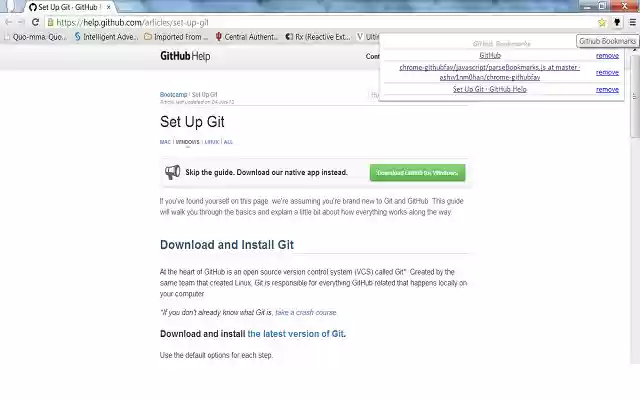 Github Bookmarks from Chrome web store to be run with OffiDocs Chromium online Github Bookmarks from Chrome web store to be run with OffiDocs Chromium online