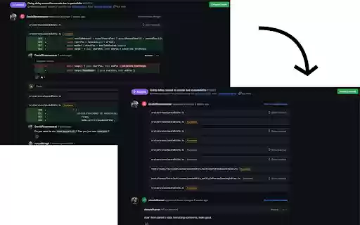 GitHub Collapse Details  from Chrome web store to be run with OffiDocs Chromium online