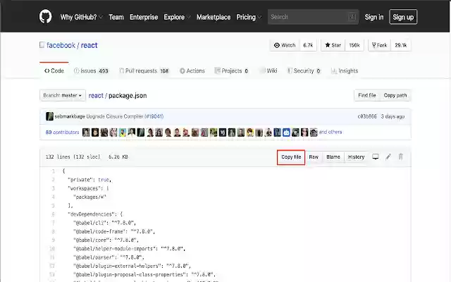 Github Copy File Extension  from Chrome web store to be run with OffiDocs Chromium online