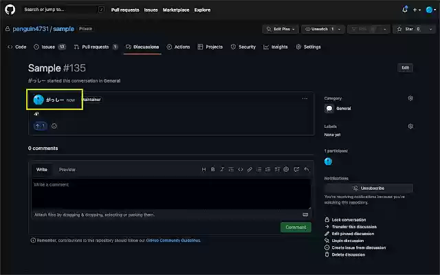 Github Discussions Renamer from Chrome web store to be run with OffiDocs Chromium online Github Discussions Renamer from Chrome web store to be run with OffiDocs Chromium online