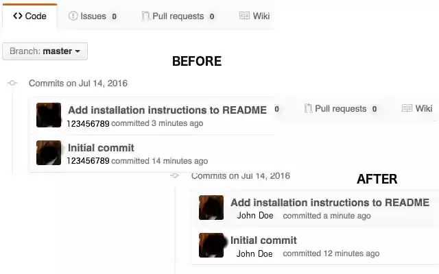 GitHub Enterprise User ID to Name Replacement from Chrome web store to be run with OffiDocs Chromium online GitHub Enterprise User ID to Name Replacement from Chrome web store to be run with OffiDocs Chromium online