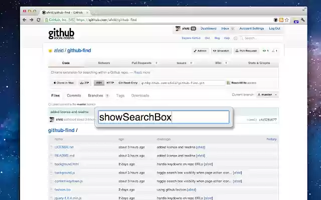 github find  from Chrome web store to be run with OffiDocs Chromium online