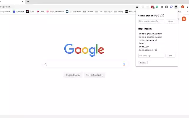 GitHubGo de Chrome web store se ejecutará con OffiDocs Chromium en línea
