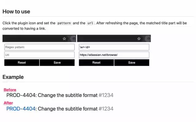 GitHub JIRA Ticket Linker from Chrome web store to be run with OffiDocs Chromium online GitHub JIRA Ticket Linker from Chrome web store to be run with OffiDocs Chromium online