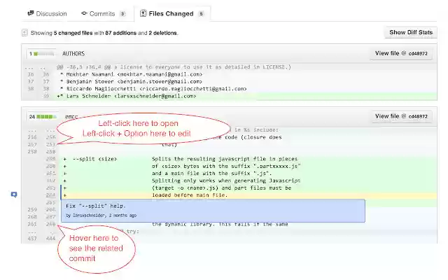 github magic!  from Chrome web store to be run with OffiDocs Chromium online