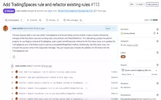 GitHub PR Hide Commits  from Chrome web store to be run with OffiDocs Chromium online