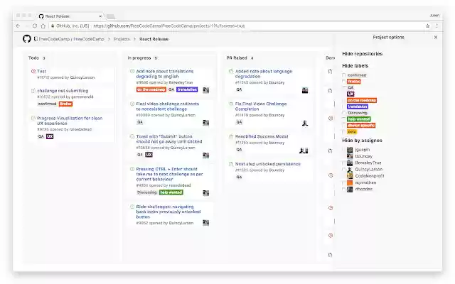 GitHub Projects Options from Chrome web store to be run with OffiDocs Chromium online GitHub Projects Options from Chrome web store to be run with OffiDocs Chromium online