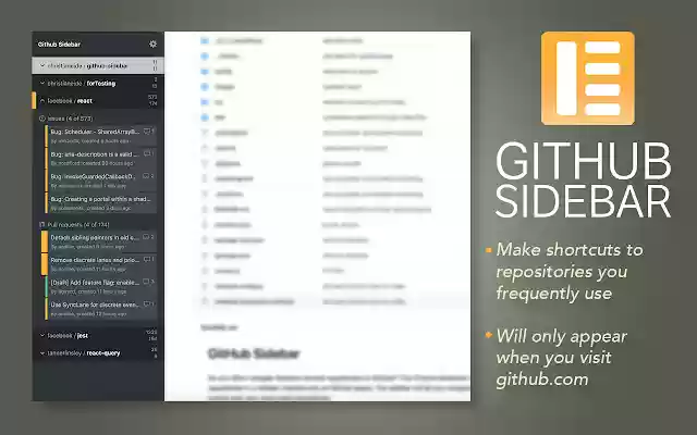 Github Sidebar from Chrome web store to be run with OffiDocs Chromium online Github Sidebar from Chrome web store to be run with OffiDocs Chromium online