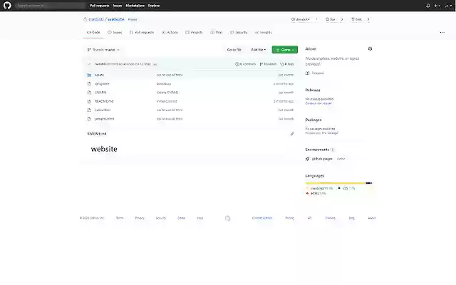 GitHub Style  from Chrome web store to be run with OffiDocs Chromium online