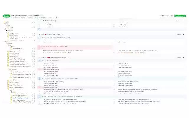 GitHub Tree  from Chrome web store to be run with OffiDocs Chromium online