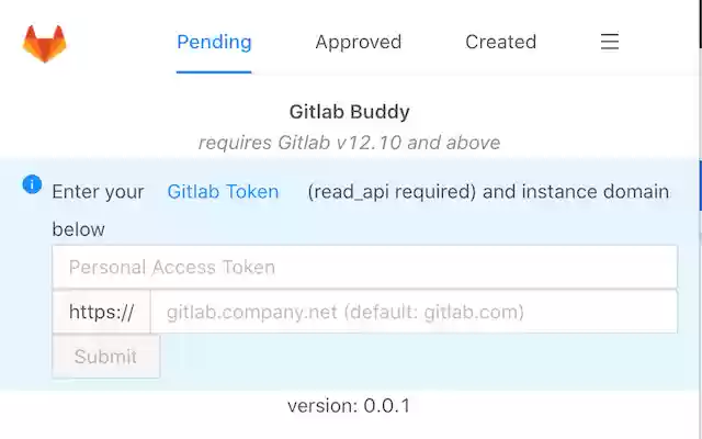 Gitlab Buddy from Chrome web store to be run with OffiDocs Chromium online Gitlab Buddy from Chrome web store to be run with OffiDocs Chromium online