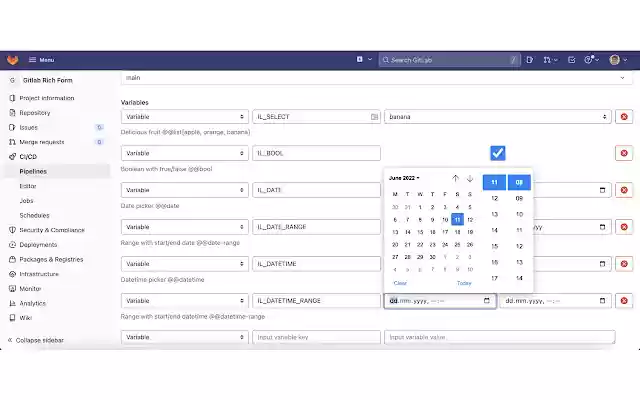 GitLab Rich Form from Chrome web store to be run with OffiDocs Chromium online GitLab Rich Form from Chrome web store to be run with OffiDocs Chromium online