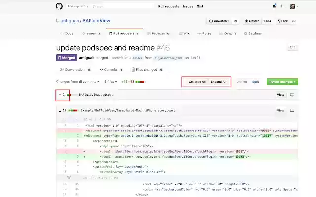 Git Pull Request File Collapse Extension from Chrome web store to be run with OffiDocs Chromium online Git Pull Request File Collapse Extension from Chrome web store to be run with OffiDocs Chromium online