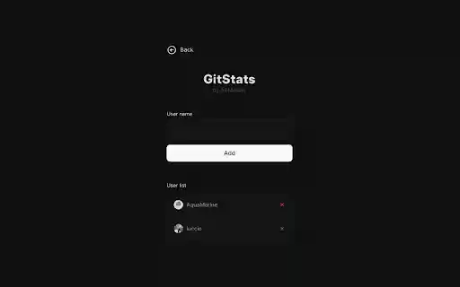 GitStats New Tab  from Chrome web store to be run with OffiDocs Chromium online