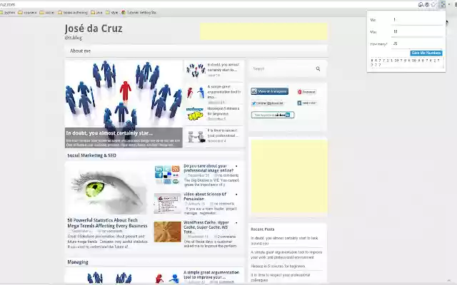 Give Me Numbers  from Chrome web store to be run with OffiDocs Chromium online