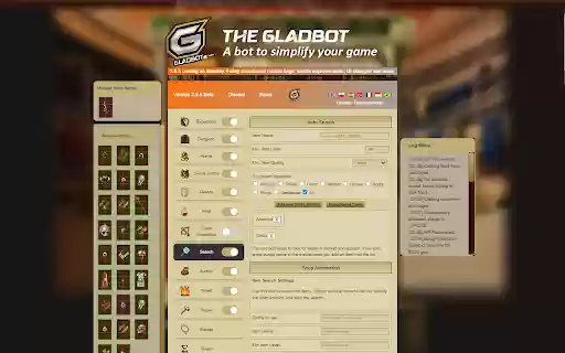 Gladiatus Bot Gladbot from Chrome web store to be run with OffiDocs Chromium online Gladiatus Bot Gladbot from Chrome web store to be run with OffiDocs Chromium online