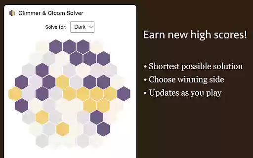 Glimmer  Gloom Solver  from Chrome web store to be run with OffiDocs Chromium online