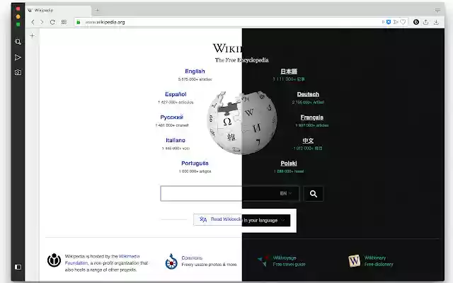 Global Dark Style  from Chrome web store to be run with OffiDocs Chromium online