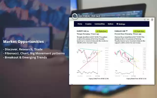Global Prime  from Chrome web store to be run with OffiDocs Chromium online