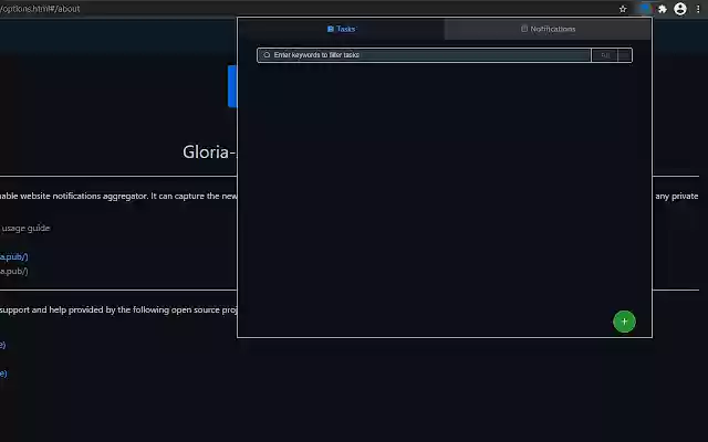 Gloria X de Chrome web store se ejecutará con OffiDocs Chromium en línea