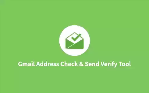 Gmail Address Check  Send Verify Tool  from Chrome web store to be run with OffiDocs Chromium online