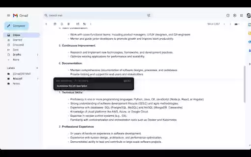 Gmail AutoComplete  from Chrome web store to be run with OffiDocs Chromium online