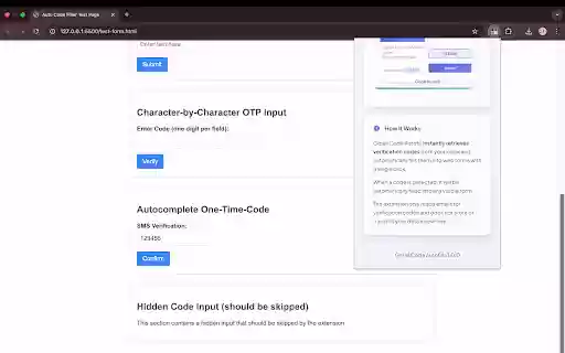 Gmail Code Autofill  from Chrome web store to be run with OffiDocs Chromium online