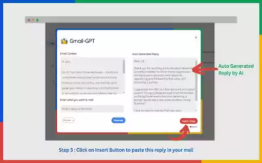 Gmail GPT  from Chrome web store to be run with OffiDocs Chromium online