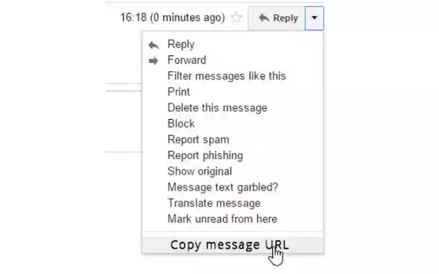 Gmail message URL  from Chrome web store to be run with OffiDocs Chromium online