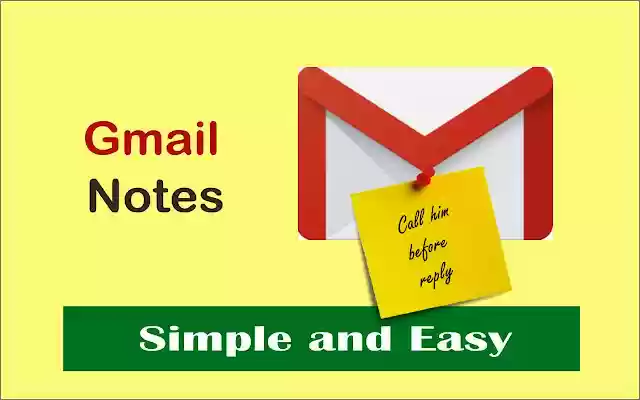 Gmail Notes from Chrome web store to be run with OffiDocs Chromium online Gmail Notes from Chrome web store to be run with OffiDocs Chromium online