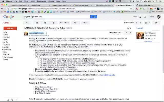 Gmail Select Sender Email from Chrome web store to be run with OffiDocs Chromium online Gmail Select Sender Email from Chrome web store to be run with OffiDocs Chromium online