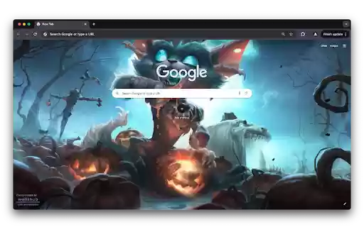 Gnar Shadow Isles – Halloween  from Chrome web store to be run with OffiDocs Chromium online