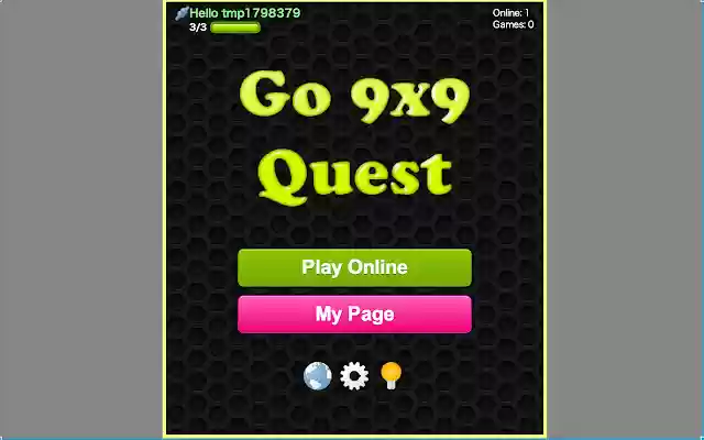 Go 9x9 Quest  from Chrome web store to be run with OffiDocs Chromium online