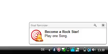 Goal Reminder  from Chrome web store to be run with OffiDocs Chromium online