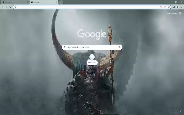 God of War: Ragnarok Browser Theme  from Chrome web store to be run with OffiDocs Chromium online