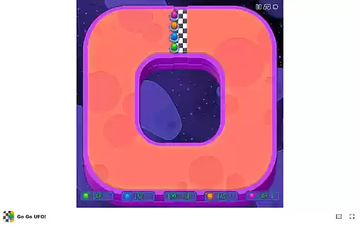Go Go UFO! Game Pilot your spaceship with precision to win the race!  from Chrome web store to be run with OffiDocs Chromium online