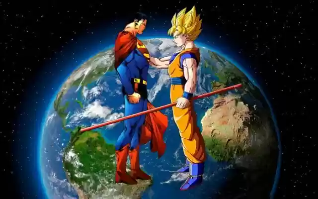 Goku and Superman from Chrome web store to be run with OffiDocs Chromium online Goku and Superman from Chrome web store to be run with OffiDocs Chromium online