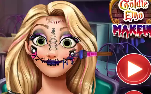 Goldie Emo Makeup Game from Chrome web store to be run with OffiDocs Chromium online Goldie Emo Makeup Game from Chrome web store to be run with OffiDocs Chromium online