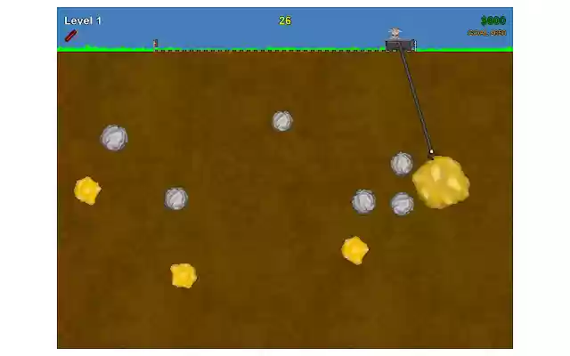 Gold Miner  from Chrome web store to be run with OffiDocs Chromium online