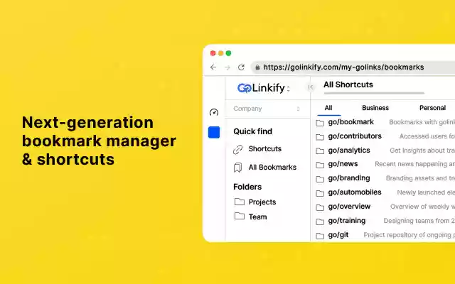 Golinkify  from Chrome web store to be run with OffiDocs Chromium online