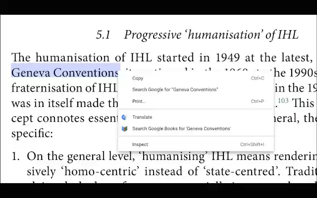Google Books Right Click Search  from Chrome web store to be run with OffiDocs Chromium online