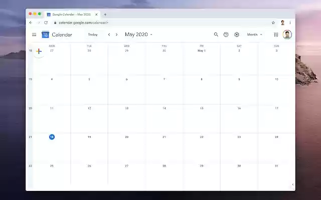 Google Calendar Disable Month Scroll  from Chrome web store to be run with OffiDocs Chromium online