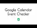 Google Calendar Event Checker from Chrome web store to be run with OffiDocs Chromium online Google Calendar Event Checker from Chrome web store to be run with OffiDocs Chromium online
