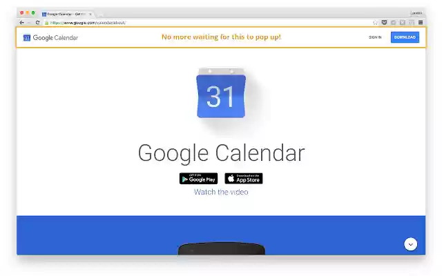 Google Calendar Sign In Delay Fix from Chrome web store to be run with OffiDocs Chromium online Google Calendar Sign In Delay Fix from Chrome web store to be run with OffiDocs Chromium online