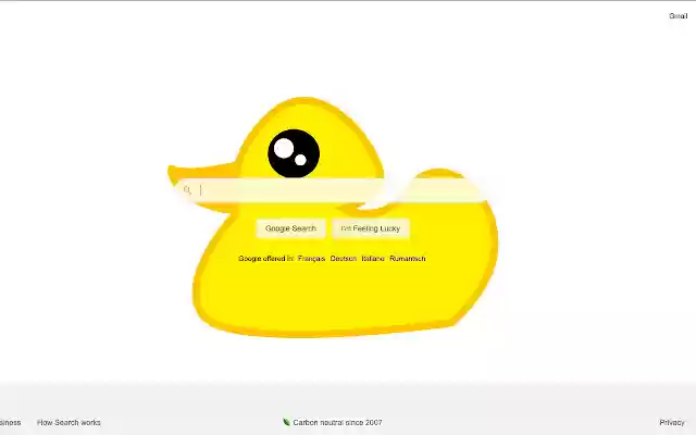 Google Duck  from Chrome web store to be run with OffiDocs Chromium online