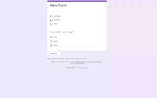 Google Form Desing Editor  from Chrome web store to be run with OffiDocs Chromium online