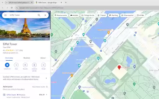 Google Maps QuickFinder  from Chrome web store to be run with OffiDocs Chromium online