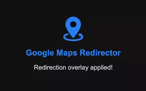Google Maps Redirector from Chrome web store to be run with OffiDocs Chromium online Google Maps Redirector from Chrome web store to be run with OffiDocs Chromium online